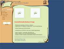 Tablet Screenshot of kosmetik-frings.de